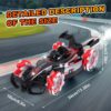 1:12 Scale 2.4GHz Remote Control Car Racing Drift 360 Rotating With Light Sound Spray Rc Stunt Car Toys - Image 18