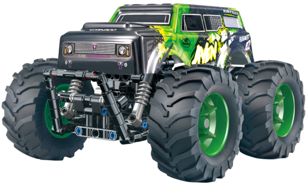 Big Foot RC Off-Road Climbing Building Block Toy Car - Image 5
