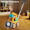 Bubble Toys for Kids Outdoor Cartoon Engineering Cart Toys Kids Bubble Machine Kids Birthday Present Party Party Toy - Image 19