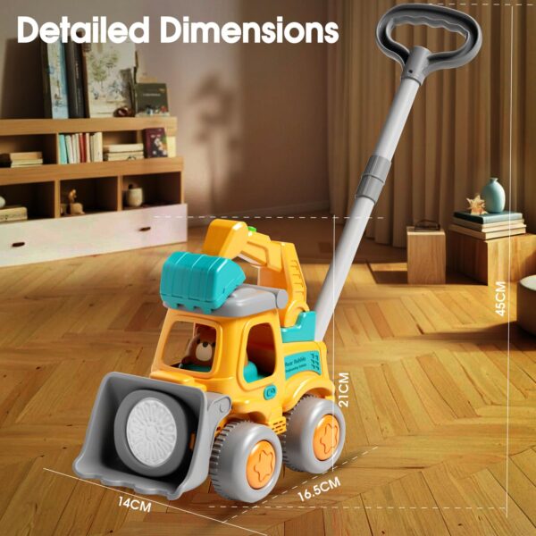 Bubble Toys for Kids Outdoor Cartoon Engineering Cart Toys Kids Bubble Machine Kids Birthday Present Party Party Toy - Image 6