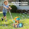 Bubble Toys for Kids Outdoor Cartoon Engineering Cart Toys Kids Bubble Machine Kids Birthday Present Party Party Toy - Image 20