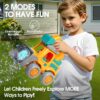 Bubble Toys for Kids Outdoor Cartoon Engineering Cart Toys Kids Bubble Machine Kids Birthday Present Party Party Toy - Image 21