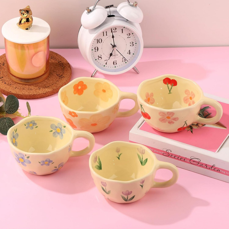 Ceramic Cup, Cute Coffee Mug - Image 4