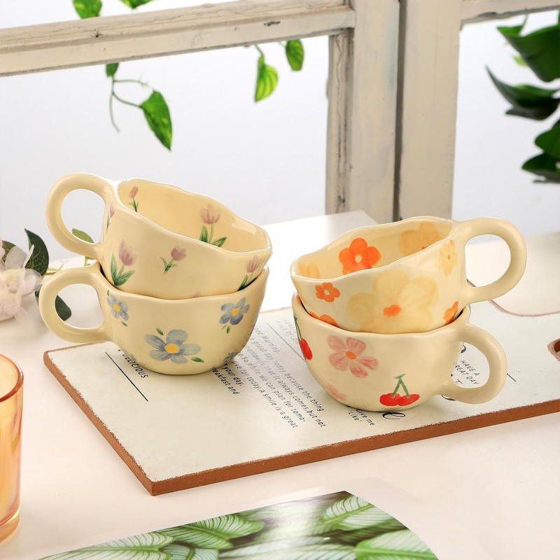 Ceramic Cup, Cute Coffee Mug - Image 9