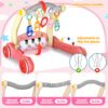 2 in 1 Multifunction Infant Activity Gym Adjustable Baby Walker Piano Fitness Play Mat Toy - Image 17