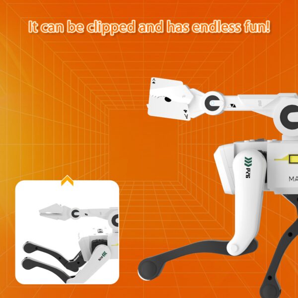 Interactive Robot Dog App-Enabled STEM Learning RC Fire Bullet Robot Dog Funny Multifunctional Smart Robotic Toy for Kids - Image 8